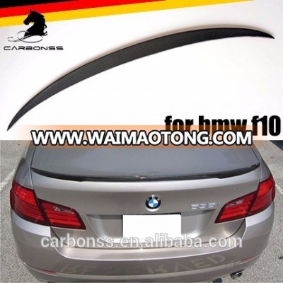 F10 P TYPE CARBON LIP SPOILER REAR WING FOR BMW 5 SERIES 535I 530I